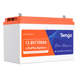 Baterai Lithium 12V 100ah 12.8v Lifepo4 dengan Bluetooth untuk Kendaraan Sistem AC Baterai RV - Product Image 2