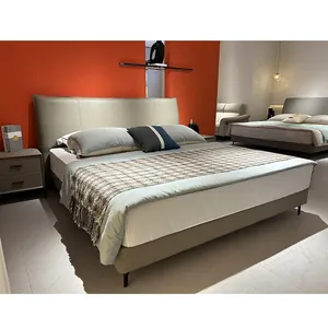 Современная горячая Распродажа австралийская новейшая дизайнерская мебель для дома спальня двуспальная кровать