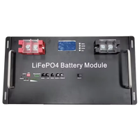 Batterie LiFePO4 48V 100Ah 15S1P, stockage d'énergie monté sur rack 51,2V pour station de base et système solaire