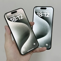 Smartphone Phone 15 Pro 5G LTE Layar AMOLED 6,9 inci 120Hz Chip A17 Pro RAM 8GB Memori 128GB Kamera Triple 48MP Face ID Pengisian Cepat 100W