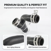 Tuyau de refroidissement de radiateur 31338717, pièces automobiles, tuyau de refroidissement EPDM HVAC pour V60 S60 XC60 S90L XC90 V90, pièces automobiles, tuyaux de refroidissement
