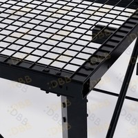 Plateforme de chasse surélevée robuste de 2,4 m (8 pi) et 272 kg (600 lb) pour 2-3 personnes, en acier renforcé, montage rapide, toutes saisons