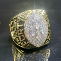 Bagues de champion personnalisées des San Francisco Giants, bague en laiton de haute qualité avec pierres en zircon 5A, bague de championnat pour équipe