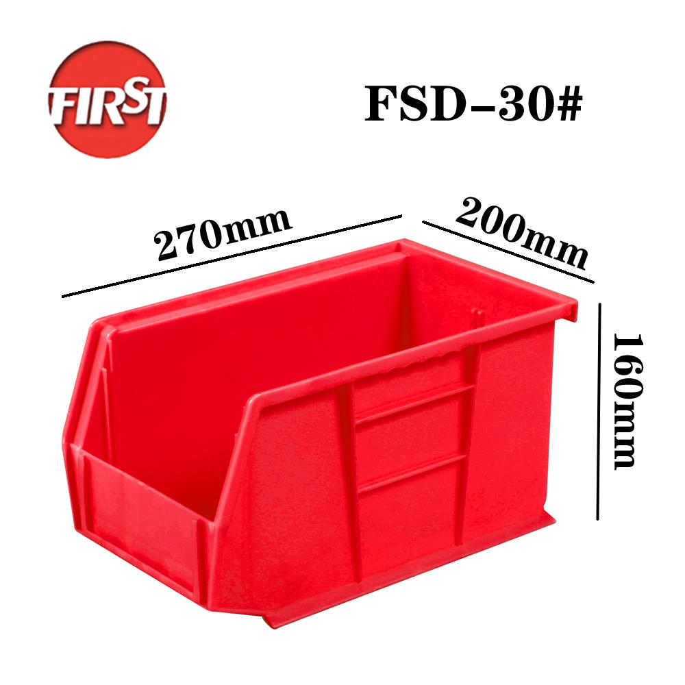 Industrial plastic tool parts storage warehouse, plastic bins Products