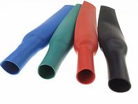 Kit de tube thermorétractable à colle adhésive à double paroi pour conduite de carburant automobile