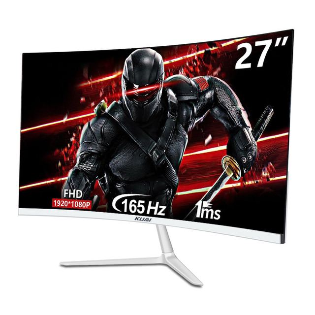 Curved Screen PC Monitors 24 27 32 Inch IPS LCD Gaming Desktop Monitor 65Hz 75Hz 144Hz 165Hz DP