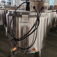 Machine de stérilisation des boissons en bouteille à longue durée de vie, pasteurisateur de 200 litres, machine de pasteurisation du lait de 1000 litres