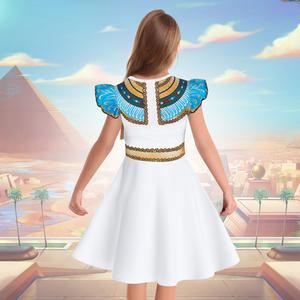 <span class=keywords><strong>Disfraz</strong></span> de <span class=keywords><strong>princesa</strong></span> <span class=keywords><strong>egipcia</strong></span> para niños de Halloween, vestido de Egipto para niñas, <span class=keywords><strong>disfraz</strong></span> de reina <span class=keywords><strong>egipcia</strong></span> - Product Image 6