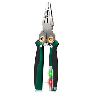 Herramienta multifuncional Jianpai 8 en 1 para pruebas de voltaje, pelacables, cortador de cables, extractor de cables y crimpadora de terminales. - Product Image 5