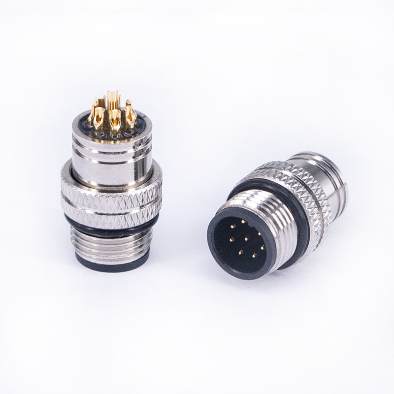 Waterproof M8 4pin Circular Connector Electrical