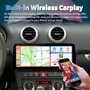 Radio con Pantalla de 12.3 Pulgadas y Resolución 1920*720, Reproductor de Video para Auto con Android 13, Estéreo para Audi A3 S3 RS3 2003-2012, GPS, Multimedia, Carplay, Unidad Principal - Product Image 2