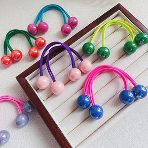Sayoung nuovi arrivi accessori per bambini per la scuola simpatica palla colorata corda per capelli con fascia elastica per capelli di alta qualità per ragazze - Product Image 6