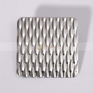 LL245 Customized Cold Rolled Embossed 304 Stainless Steel <b>Sheet</b> Interior Decoration Stainless Steel <b>Sheet</b> - Product Image 5