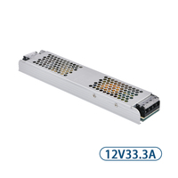 12V 24V 36V 48V 15W 25W 35W 50W 100W 150W 200W 350W Bande de LED Alimentation à découpage 100A Courant de sortie 120V/230V Tension d'entrée