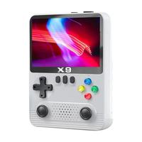 Console de jeu vidéo portable X9, écran 3,5 pouces, simulateur de jeux rétro classiques, manette de jeu pour enfants et adultes, cadeaux