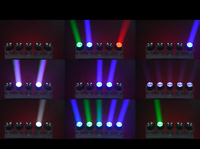 Barre de lumière à tête mobile LED RGBW populaire 5*60w DMX512 pour DJ, concert, événement, spectacle, éclairage de scène