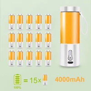 Exprimidor Inalámbrico USB Automático al por Mayor, Exprimidor Manual Multifuncional para el Hogar, Exprimidor de Frutas y Cítricos Portátil Recargable - Product Image 5