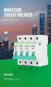 TUV CB IEC 1000V DC 4P Mini ngắt mạch không khí ngắt mạch DC MCB ngắt mạch