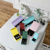 Boîtes à bijoux rigides recyclables personnalisées avec logo, emballage en forme de livre pour lunettes, colliers, boucles d'oreilles, bracelets, bagues – Nouveauté tendance