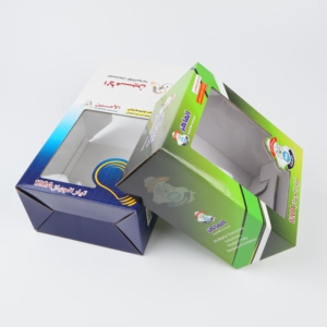 Mực đậu nành tùy chỉnh in các tông sóng nhỏ bóng đèn Hộp bao bì cửa sổ độc đáo Quà tặng hộp carton bao bì - Product Image 5