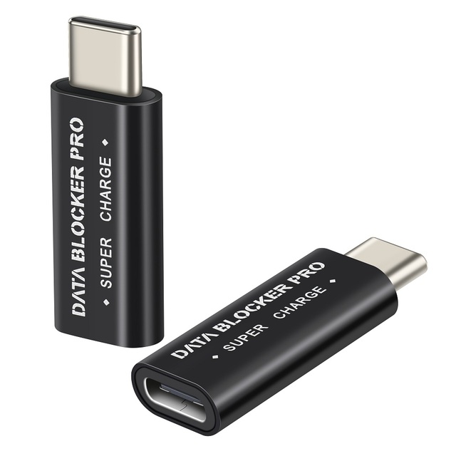 Supercharge USB-C Data Blocker Pro up to 50V-5A Protect Your Privacy USB-C Data Blocker Pro
