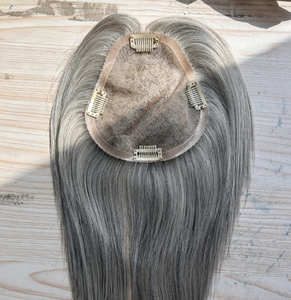 Cierre de Encaje Monofilamento en Stock, Envío Inmediato, Cabello Humano Virgen Europeo Liso 100%, Mobo Topper, Base de 6x6, Tamaño 8 Pulgadas, 130% de Densidad - Product Image 4