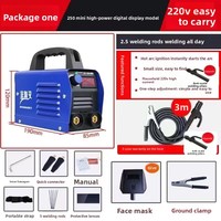 Nouvelle machine à souder MMA à inverseur IGBT entièrement automatique, mini portable, 220V, pour usage domestique, 20-140A, ensemble complet