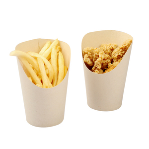 Gobelet en papier jetable pour frites, prix bas, 80z, 120z, 160z, pour frites, fast-food, sucre - Product Image 4