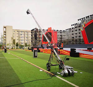 Grue caméra Jimmy Jib de 21 pieds à vendre avec moniteur HDMI de 10 pouces et tête UPT - Product Image 1