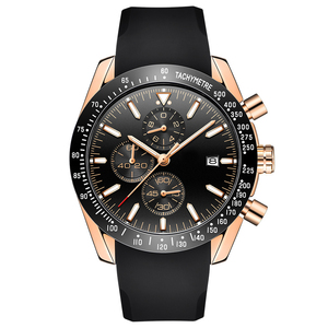 Reloj de Pulsera de Cuero de Moda, Reloj Cronógrafo Luminoso de Lujo a Prueba de Agua para Hombre - Product Image 2