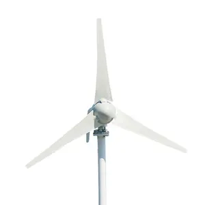 Turbina aerogeneradora Horizontal pequeña, 400w, 12v, 24v, 400W, para uso doméstico, nueva energía