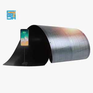 Panel Solar CIGS Curvo de Película Delgada Flexible Portátil de 150W 175W, Grosor de 0.33 2.5mm, Mejor Precio de Fábrica - Product Image 4