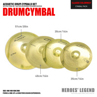 PD Factory High Quality Metal Cymbal Percussion Accessory for Drum Sets Professional Performance 56cm Diameter
