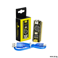 키이스튜디오 나노 V3.0 미니 USB 마이크로 개발 보드 CH340 컨트롤러 ATmega328P-AU 포함 아두이노 메가 2560용