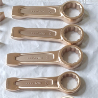 Clé à ergots à extrémité ouverte anti-étincelles du fabricant OEM Clé à anneau hexagonale de 36mm Mesure métrique sans étincelles