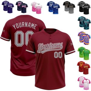 Custom Softball Jersey Canada Personalized Stitched Name Numbers V-neck Short Sleeve Moisture Wicking Unisex Athletic Fit - Product Image 4
