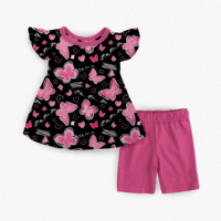 Pyjamas pour bébé de haute qualité, vêtements de nuit pour bébé, pyjamas en bambou, design personnalisé, ensemble de vêtements pour fille, pyjamas pour bébé fille
