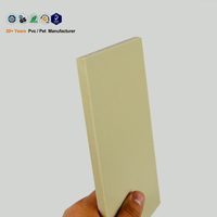 Feuille de polypropylène PP en plastique coloré de taille et d'épaisseur personnalisées pour l'emballage et l'impression