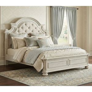 Base de Cama Moderna de Alta Gama en Madera Sólida, Tamaño King/Queen, Plataforma de Lujo para Recámara Principal, Muebles para Hotel, Villa u Hogar - Product Image 3