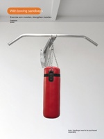 Support mural en acier inoxydable pour sac de frappe simple, support de suspension pour sac de boxe, sûr et stable DQ113