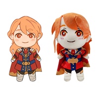 Peluche personnalisée à la mode, figurine de jeu, poupée en peluche anime avec accessoires amovibles, jouet en peluche