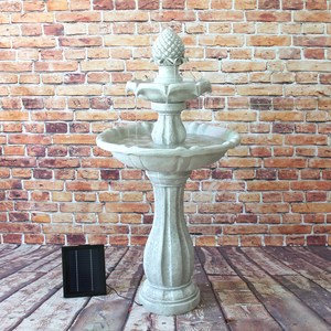 3-tier <strong>Solar</strong> <strong>Powered</strong> <strong>Water</strong> Garden <strong>Fountain</strong> for Outdoor Decoration - Product Image 6