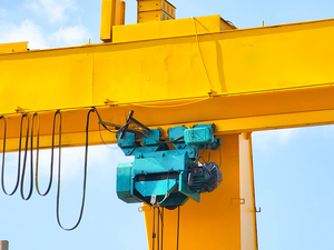 Grúa Pórtico Eléctrica de 15 Toneladas con Control Remoto, Solución Duradera para Elevación en Puertos y Construcción - Product Image 5