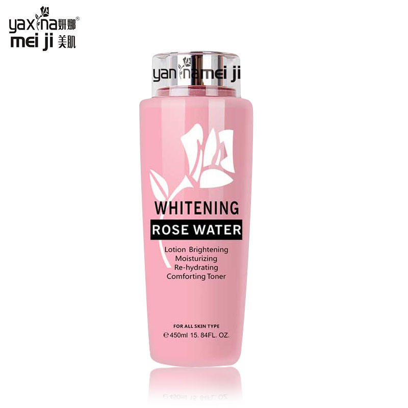 Organic Rose Water Glowing Face Toner Whitening Serum Essence Moisturizing Anti Aging Refreshing Skin Care