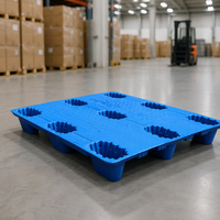 Palettes Euro en plastique HDPE de qualité supérieure 1311, fabriquées par soufflage, avec un rangement efficace, en matériau recyclé