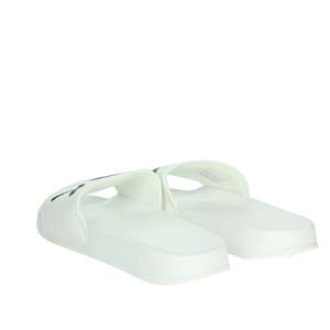 Sun68 Pantoufles pour hommes X35102 Sandales à glissière blanches confortables pour l'été - Product Image 2