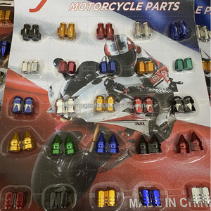 फैशन टायर धूल कवर सीएनसी पार्ट्स मोटरसाइकिल सजावट सामान अनुकूलित शैली वाल्व कवर - Product Image 5