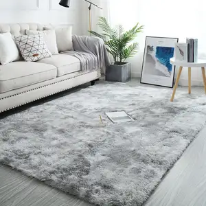 Fluffy Large Oval Area Rug Soft Plush Carpets For Bedroom Living Room Furry Kid's Room Shaggy Rug Made Of Fur For Nursery Room