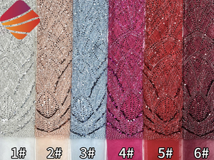 High Quality Bridal Lace Fabric Heavy Hand Beaded Lace Fabric Luxury Pearls <strong>Embroidery</strong> Sequined Lace <strong>Material</strong> for Wedding Dress - Product Image 6