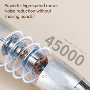 Perceuse à ongles <span class=keywords><strong>électrique</strong></span> <span class=keywords><strong>professionnelle</strong></span> 45000 tr/min <span class=keywords><strong>lime</strong></span> à ongles Rechargeable avec 6 pièces forets à ongles pour salon usage domestique - Product Image 5